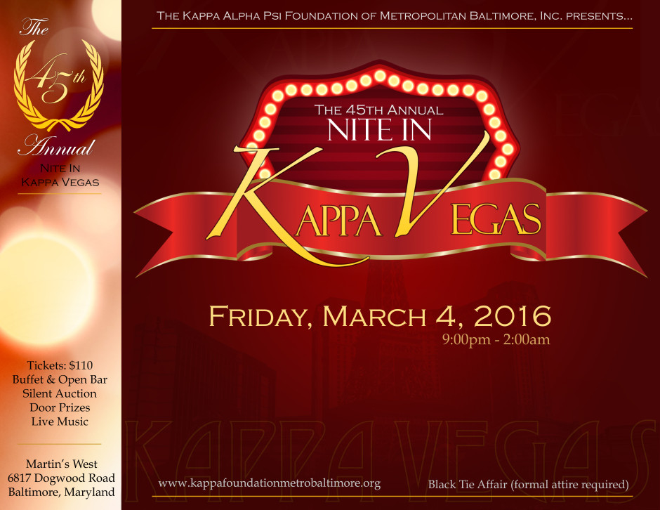 The 45th Annual Nite in Kappa Vegas